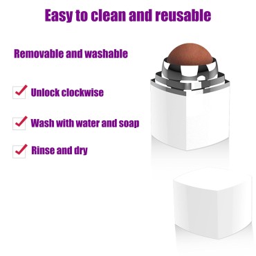 Oil Absorbing Volcanic Face Roller for oily skin c...