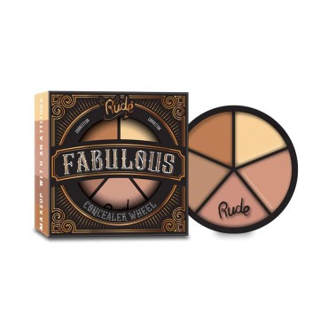 Rude - Fabulous Concealer Wheel - Corrector