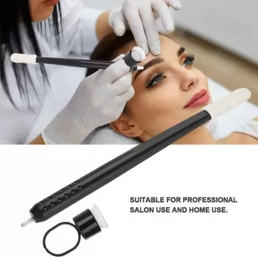 Semi Permanent Eyebrow Makeup Pen Disposable Microblading Pen with Pigment Ring Cup