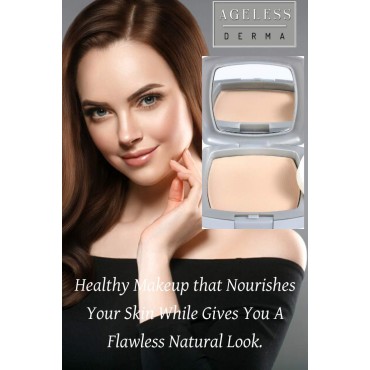 Ageless Derma Pressed Mineral Foundation Makeup Ta...