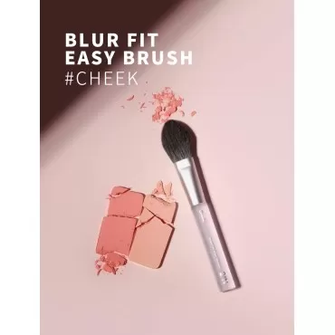 2aN Cheek Tint Blush Palette Brush - 2-in-1 Long L...
