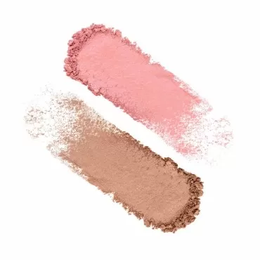 Lune+Aster Sunset Bronzer and Blush Duo - Golden bronzer and peachy-pink blush duo