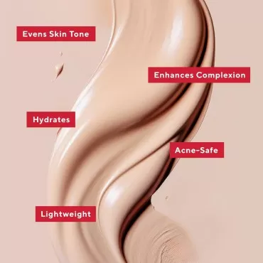 Mirabella Invincible Anti-Aging Full Coverage HD Liquid Foundation, Ivory I - Moisture-Rich Formula Minimizes Acne, Fine Lines & Wrinkles for Smoother & Brighter Skin - Paraben-Free & Cruelty-Free