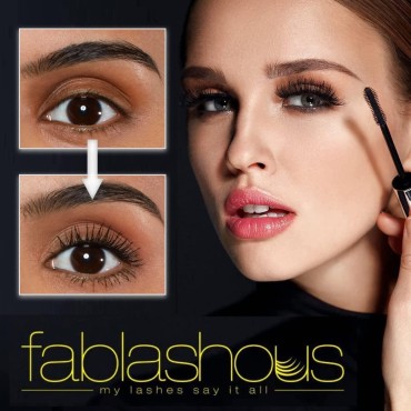 Fablashous Eye Lash Mascara Smudge-Proof & Waterpr...