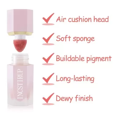 Soft Cream Liquid Blush, Creamy Liquid Blush Makeu...