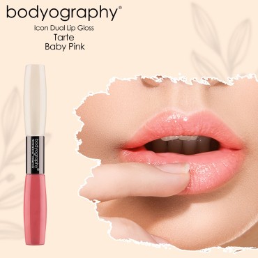 Bodyography Icon Dual Lip Gloss, Tarte, 0.3 Ounce...