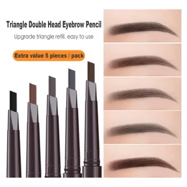 Terrilee Eyebrow Pencil 5 Pieces Pack - Waterproof...
