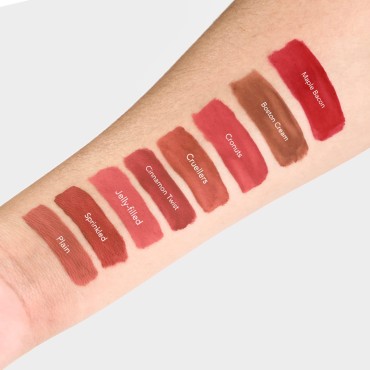 RUDE Honey Glazed Matte Ultra Shine Lip Gloss Color (Boston Cream)