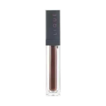LIQUE Cosmetics Lip Gloss, Non-Sticky, Vegan Formula Infused with Pigment & Ultra-Fine Shimmer, Exposed, 0.22 Fl Oz.