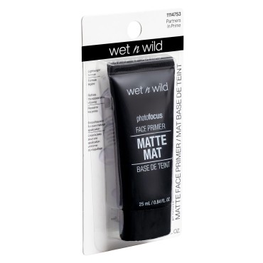 Face Primer By Wet n Wild Photo Focus Matte Face Primer Clear Partners in Prime