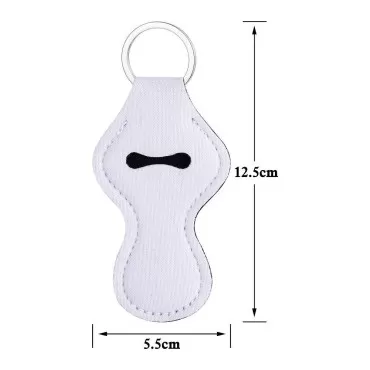 10pcs Sublimation Blanks Chapstick Holder Keychain...