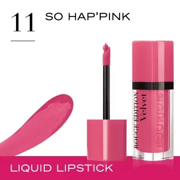 Rouge Edition Velvet Lipstick by Bourjois 11 So Hap'pink 7.7ml