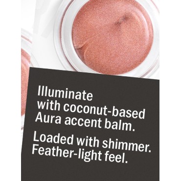 Hurraw! Aura Accent Balm, Copper (red and golden n...
