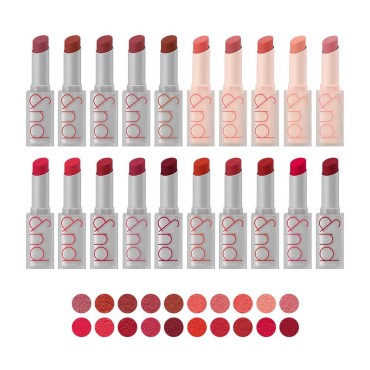 [rom&nd] Zero matte lipstick 20 colors | Velvet ma...