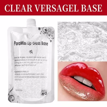 PARAMISS Lip Gloss Base 10 Ounce (350 ML) Clear Li...