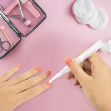 ICYANG Moisturizing Lip Balm in Gloss Bulk Container Nail Oil Refillable Empty Glossier with Brush Applicators Liquid Tube for Women Men Applicator Cosmetic Beauty, Plastic 10 Pieces