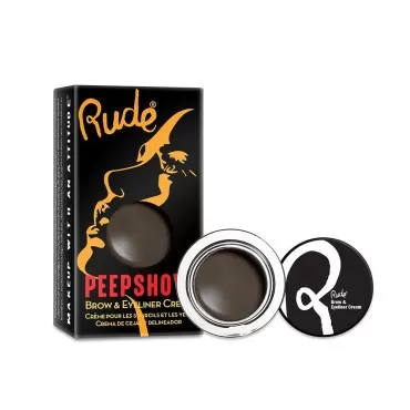 Rude - PeepShow Brow & Eyeliner Cream - Dark Side