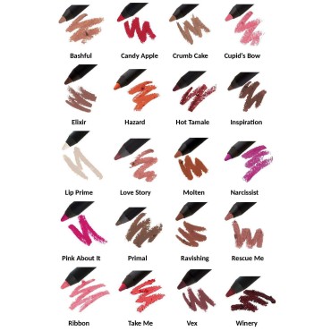 Jolie Waterproof Ultimate Lip Liner Pencil (Winery...