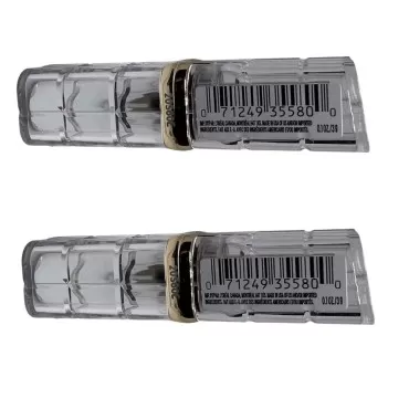 L'Oreal Paris Pack of 2 Colour Riche Shine Lipstick, Laminated Fuchsia # 922