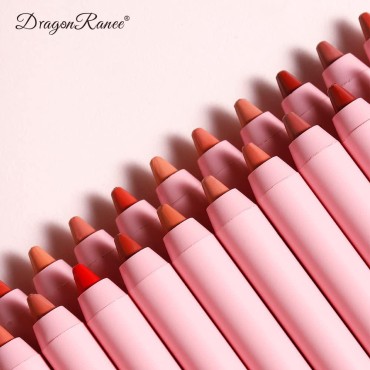 2Pcs Pink Lip Liner Pencil and Lipstick Set,Velvet...