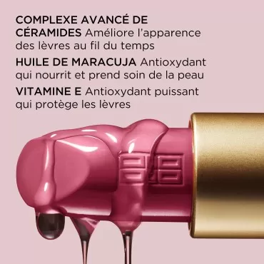 Elizabeth Arden Lipstick, Lip Color Makeup Enriched with Advanced Ceramide Complex, Vitamin E and Maracuja Oil, Boldly Fuchsia