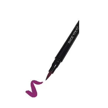 Magic Stylo Semi Permenent Lip Liner -Wild Grape - Smudgeproof, Waterproof Lip Liner Make Up - Multi use Cosmetic Pen Lip Stain - Lipstick For Women - Professional Lip Makeup Set