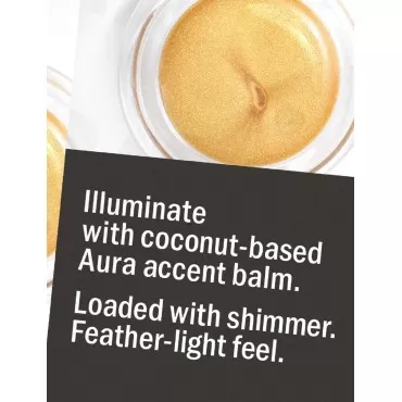 Hurraw! Aura Accent Balm, Gold (warm sunny yellow ...