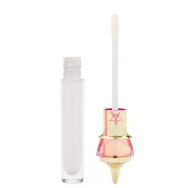 Jeffree Star Cosmetics The Gloss SKY HIGH ~ Metallic icy white with pale green and gold reflects