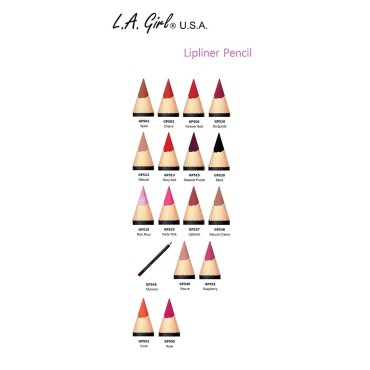 17 Colors of LA GIRL Lipliner Pencil...