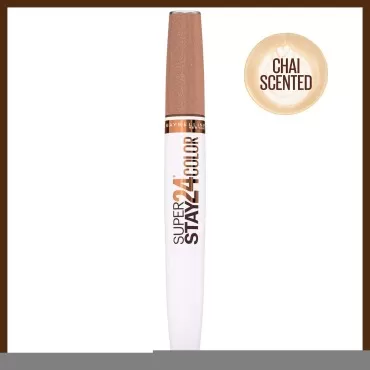 Maybelline SuperStay 24, 2-Step Liquid Lipstick, Coffee Edition, Chai Once More