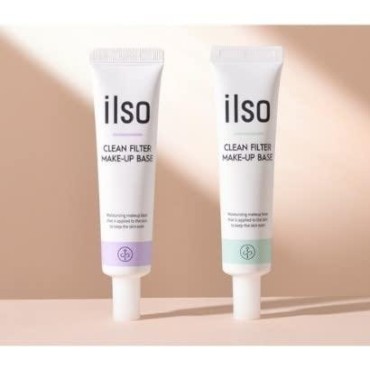 ilso Clean Filter Makeup Base 30g Green Color