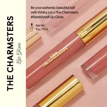 Winky Lux Charmsters Glossy Bossy, Lip Gloss with ...