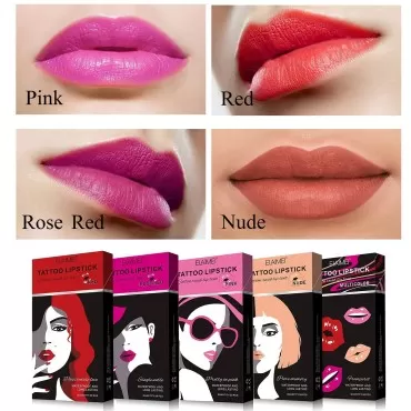 ZODENIS 20 PCS Tattoo Lipstick Cigarettee Cotton S...