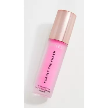 LAWLESS Women's Forget The Filler Lip Plumper Line Gloss, Daisy Pink, 0.11 oz