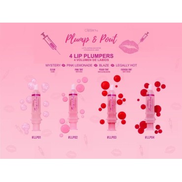 Beauty Creations Plump & Pout Blaze Lip Plumping Booster Lip Gloss Syringe