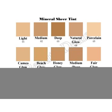 Beauty Deals Mineral Sheer Tint SPF 20 Tinted Mois...
