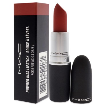 MAC Powder Kiss Lipstick - Devoted To Chili Lipstick Women 0.1 oz