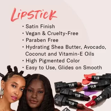 The Lip Bar Vegan Lipstick | Purple Rain - Bright Purple [Satin Finish]