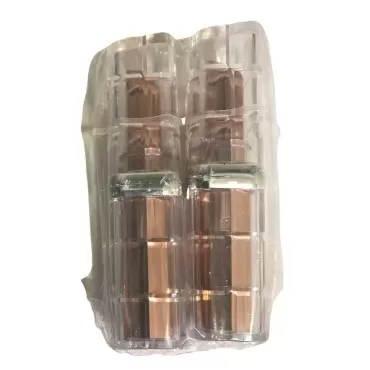 L'Oreal Paris Pack of 2 LOREAL Colour Riche Plump and Shine Lipstick, Guava Plump #104