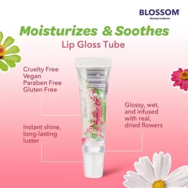 Blossom 3 Pack Gift Set Moisturizing Lip Gloss Tub...