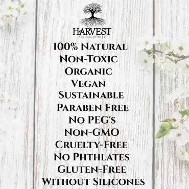 Harvest Natural Beauty - Flawless Finish Organic Primer - 100% Natural and Certified Organic Face Primer - Non-Toxic, Vegan and Gluten-Free