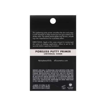 e.l.f. Poreless Putty Primer, Minimizes Pores & Pr...