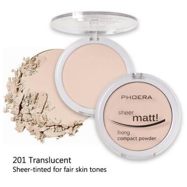 AQUAPURITY PHOERA Sheer Matte Compact Powder Fixin...