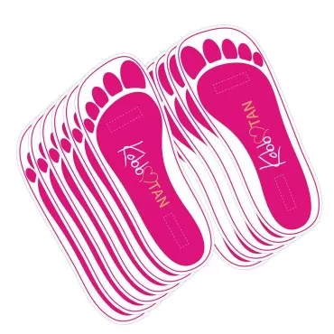 150 Pairs(300feets) Spray Tanning Feet Pads For Su...