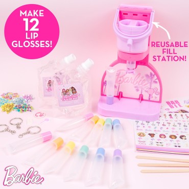 Barbie Sweet Shop Lip Gloss Making Kit, Makes 12 A...