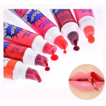 6 Colors Tattoo Magic Color Lip Stain Tint Long La...