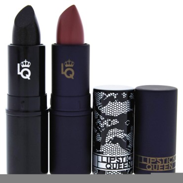 LIPSTICK QUEEN Smokey Lip Women's 2 Piece Kit with Black Lace Rabbit and Mauve Sinner