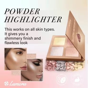 Highlighter Palette Highlighter Makeup Iluminador ...