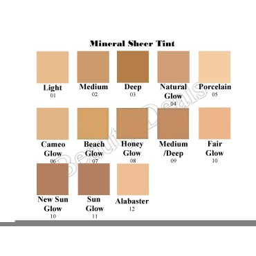 Beauty Deals Mineral Sheer Tint SPF 20 Tinted Moisturizer (Light)