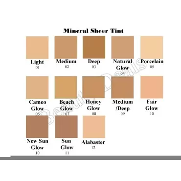 Beauty Deals Mineral Sheer Tint SPF 20 Tinted Mois...